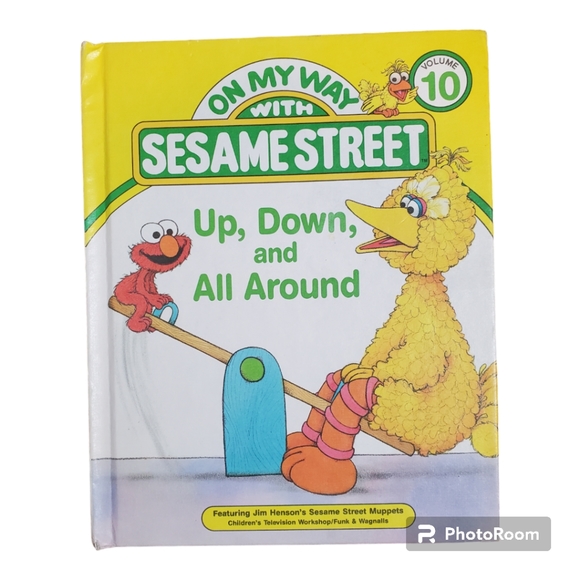 Vintage 80s SESAME STREET "On My Way" Lot. Books #8 #9 #10 Jim Henson's Muppets - Picture 4 of 7